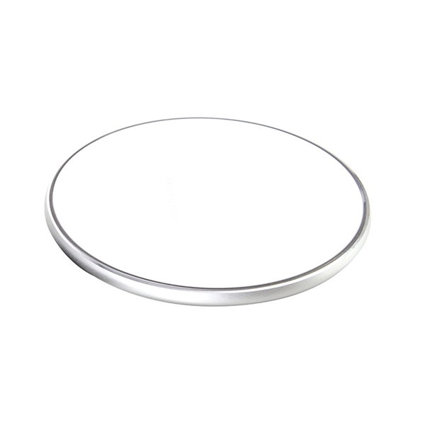 QI enabled slim wireless charger pad plus 1c1p silkscreen... from ASI 37218 Athena Promo (tm)