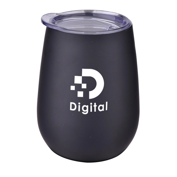 10 oz. stainless steel wine tumbler with double wall, vacuum insulation... from ASI 63549 Jornik Manufacturing Corp / Jornik
