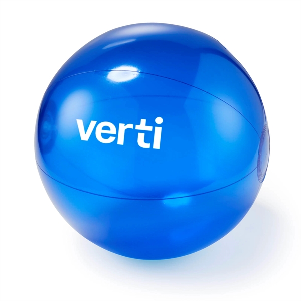 16" Translucent PVC inflatable beach ball in assorted colors.... from ASI 63549 Jornik Manufacturing Corp