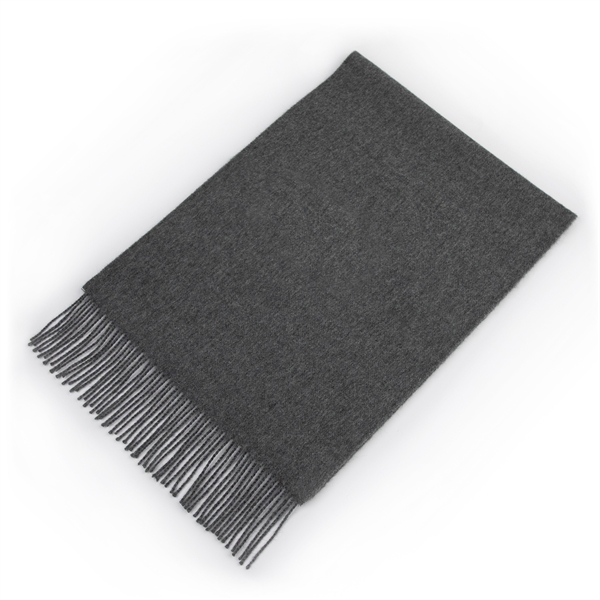 Luxurious dark grey alpaca blend scarf... from ASI 98085 Wolfmark