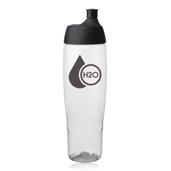 22 oz. single wall plastic water bottle with screw-on lid and... from ASI 39552 BEL Promo