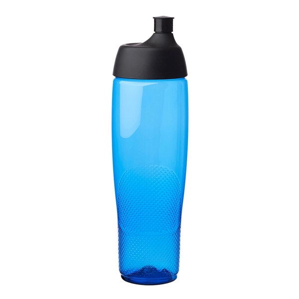22 oz. single wall plastic water bottle with screw-on lid and... from ASI 39552 BEL Promo