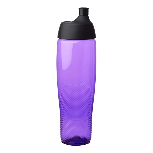 22 oz. single wall plastic water bottle with screw-on lid and... from ASI 39552 BEL Promo