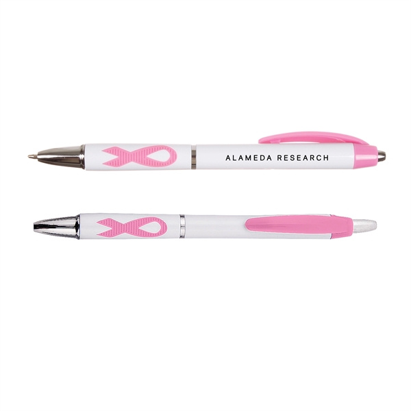 Pink Ribbon Pen. Support the fight while you write.... from ASI 52710 Lincoln Line