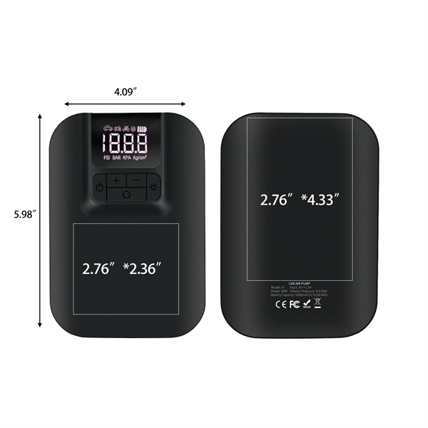 Fast inflation & Endurance: 5000mah inflate 8 basketballs, 20 bicycle tires,... from ASI 90154 Sunjoy Group Inc