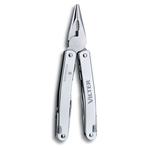 Handy, functional and compact. The Swiss Tool Spirit X is a... from ASI 46170 Compass Industries Inc