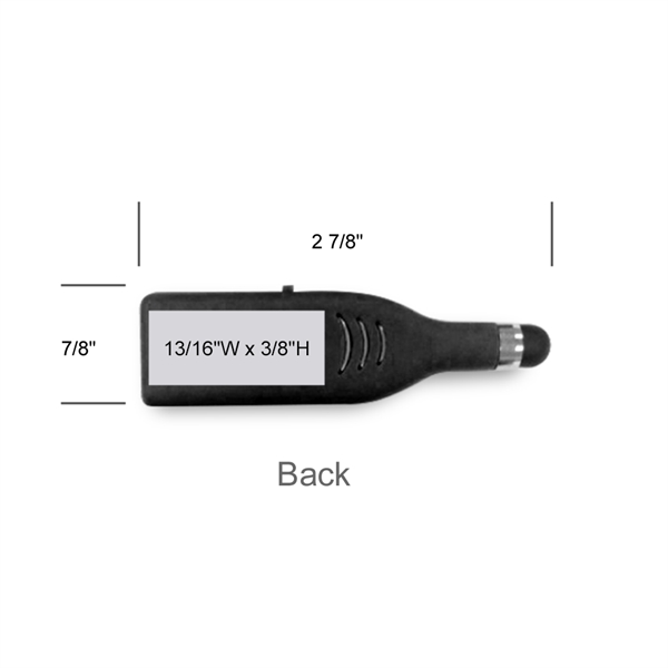 Westmont Black Mini USB Stylus has 2-in-1 function. With a quick... from ASI 90154 Sunjoy Group Inc