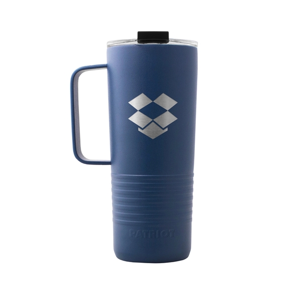 Patriot Coolers 19oz insulated stainless steel travel mug... from ASI 61005 Hirsch Gift Inc