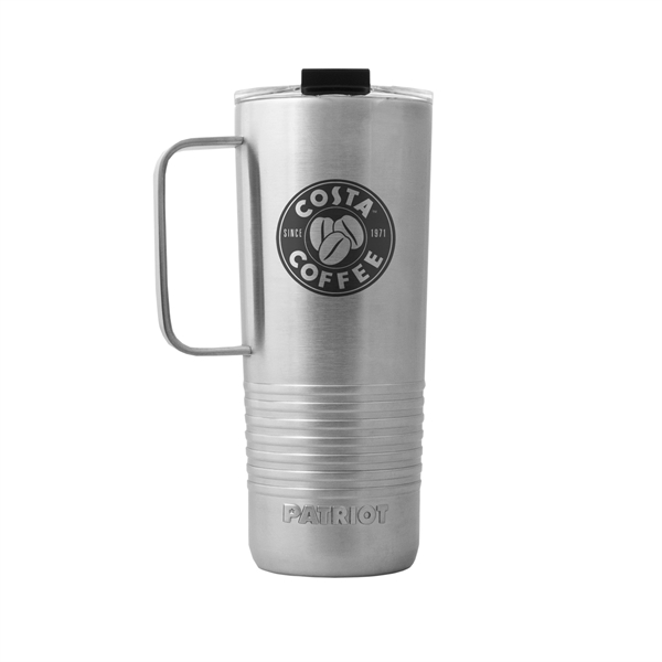 Patriot Coolers 19oz insulated stainless steel travel mug... from ASI 61005 Hirsch Gift Inc