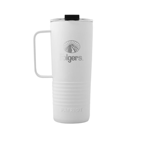 Patriot Coolers 19oz insulated stainless steel travel mug... from ASI 61005 Hirsch Gift Inc