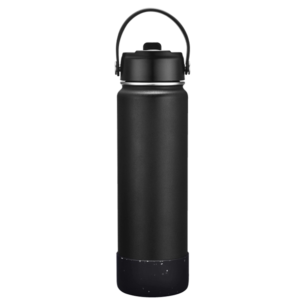 27 oz. stainless steel water bottle with double wall vacuum insulation... from ASI 57655 STOPNGO Line