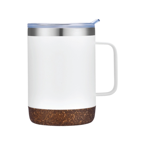 14 oz. travel mug made of vacuum-insulated, double walled stainless steel... from ASI 57655 STOPNGO Line