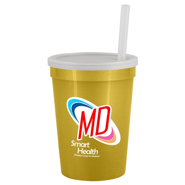 12 oz Cup with Lid & Straw - Digital... from ASI 55990 Garyline