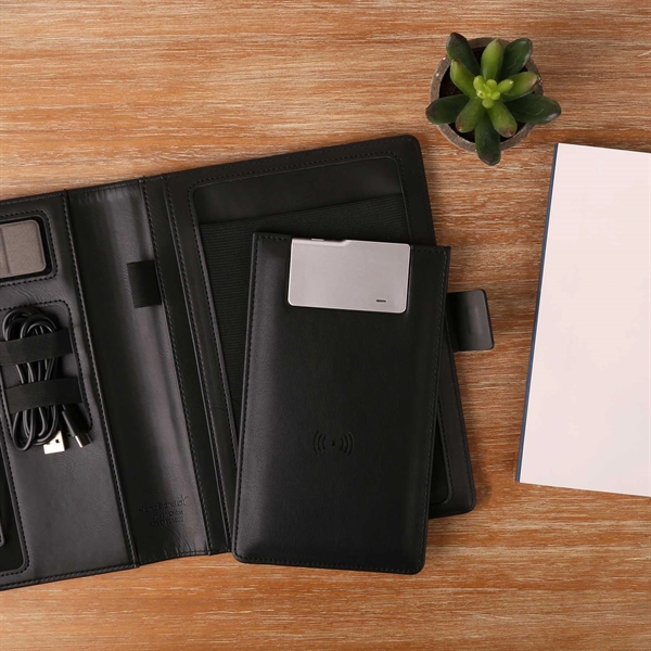 9" x 7.5" Journal comes with multiple storage pockets, adjustable phone... from ASI 61966 HPG / HandStands HPG Gold