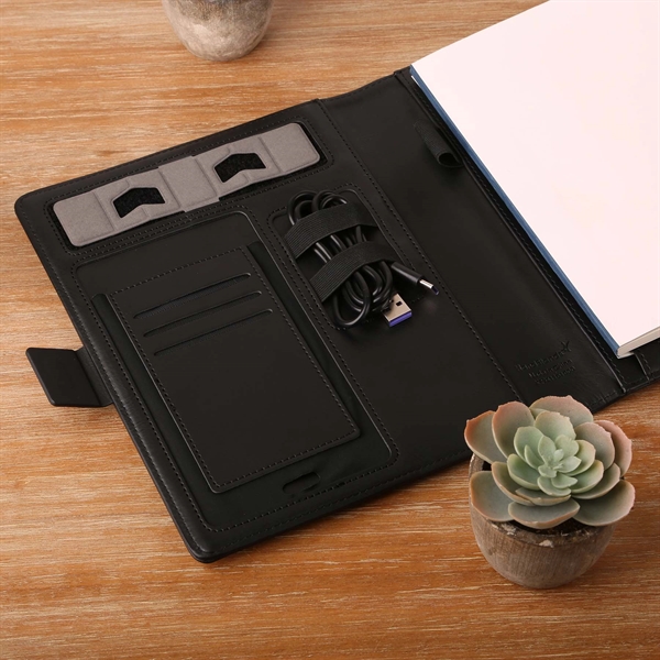 9" x 7.5" Journal comes with multiple storage pockets, adjustable phone... from ASI 61966 HPG / HandStands HPG Gold