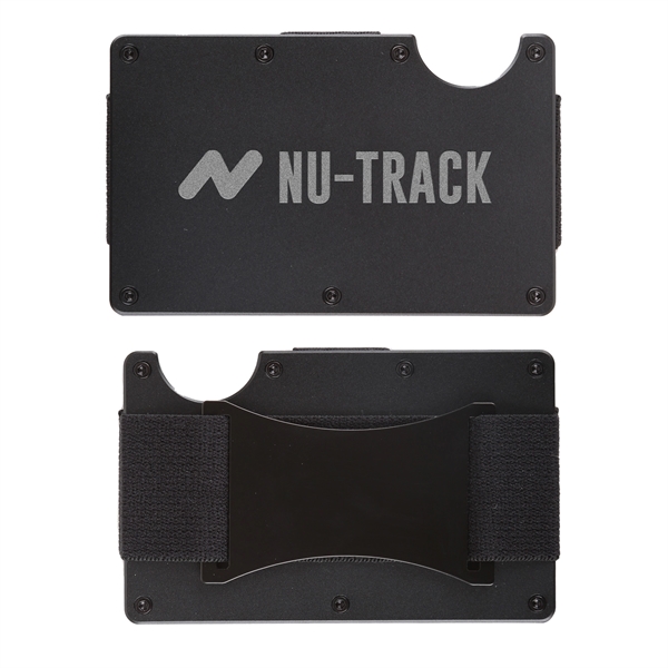 Aluminum slim wallet holds 15 cards... from ASI 61966 HPG / HandStands