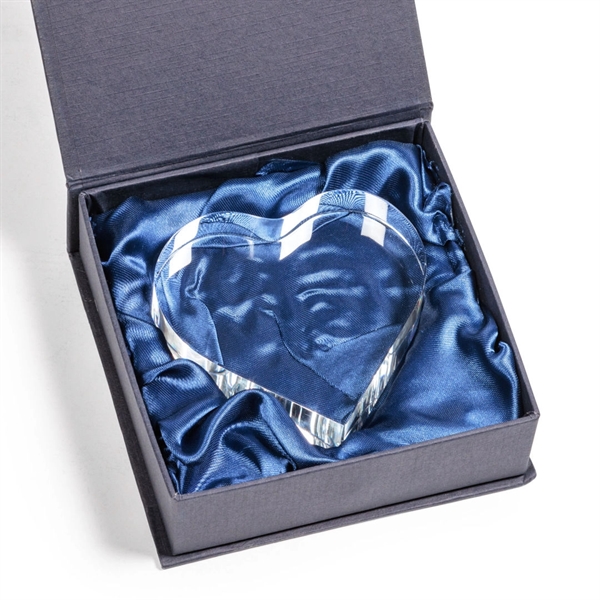 Standing Heart - Optical 3 1/2".... from ASI 84592 St Regis Group / St Regis