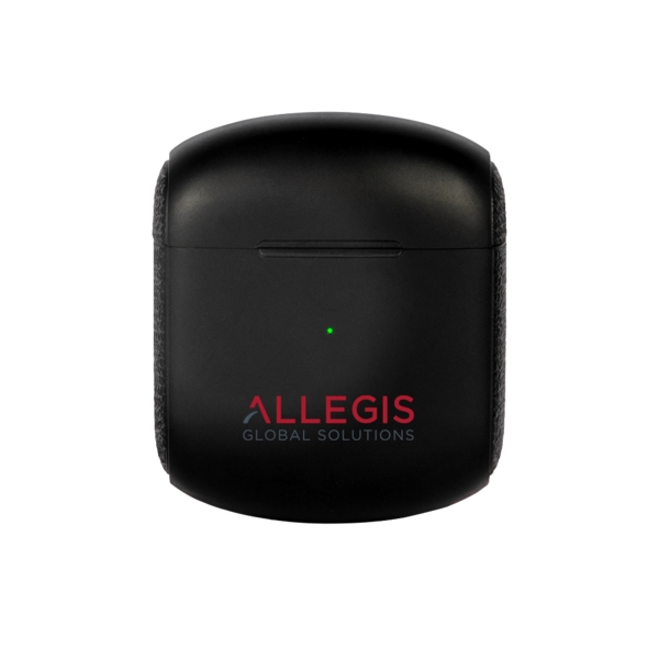 Earbuds with a 10-meter range, 300mAh charging capacity and a 40mAh... from ASI 88060 Snugz/USA Inc