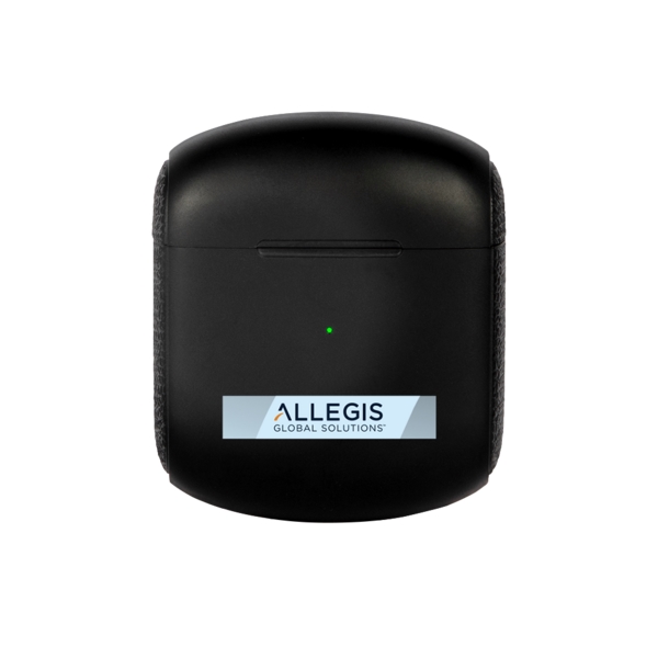 Earbuds with a 10-meter range, 300mAh charging capacity and a 40mAh... from ASI 88060 Snugz/USA Inc