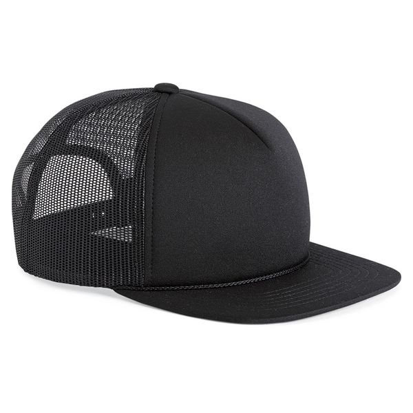 Trucker snapback with a five-panel design and a flat bill.... from ASI 88060 Snugz/USA Inc