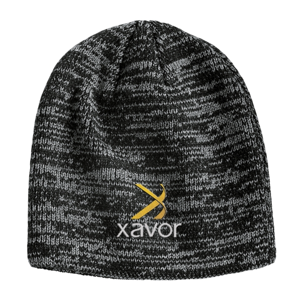 8" knit beanie with a 100% marled knit style.... from ASI 88060 Snugz/USA Inc