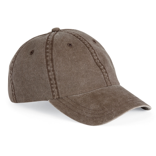 Baseball cap with a six-panel design and a pre-curved visor with... from ASI 88060 Snugz/USA Inc