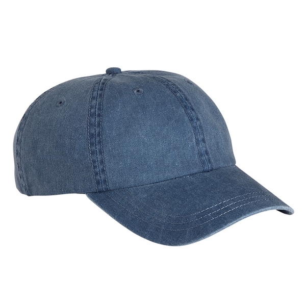 Baseball cap with a six-panel design and a pre-curved visor with... from ASI 88060 Snugz/USA Inc