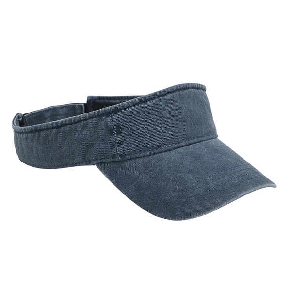 Visor made of 100% cotton with a pre-curved visor and a... from ASI 88060 Snugz/USA Inc