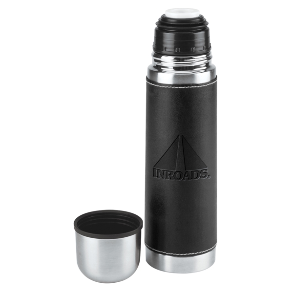 16 ounce stainless steel bottle with double-wall insulation, PVC sleeve and... from ASI 88060 Snugz/USA Inc