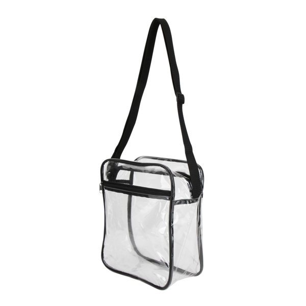 9 1/2" x 11" clear tote bag with an adjustable strap... from ASI 88060 Snugz/USA Inc