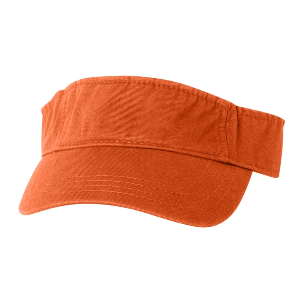 Bio-washed visor with a 2 1/4-inch crown, pre-curved visor and a... from ASI 88060 Snugz/USA Inc