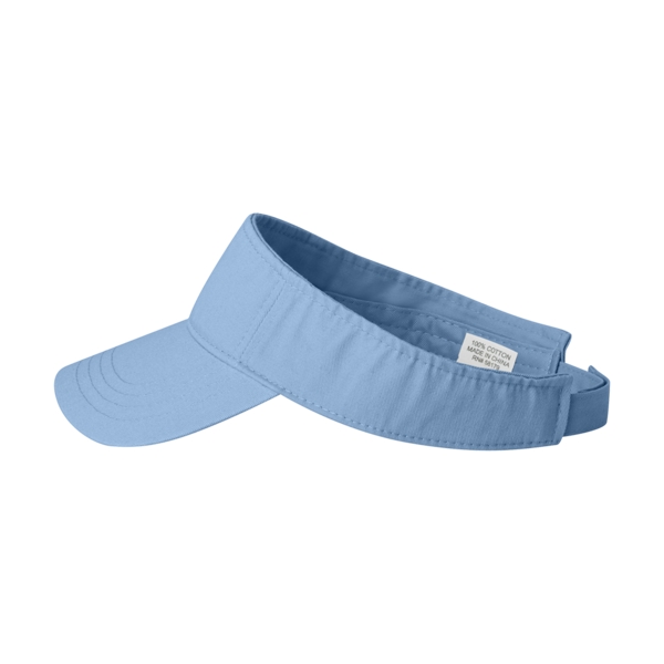 Bio-washed visor with a 2 1/4-inch crown, pre-curved visor and a... from ASI 88060 Snugz/USA Inc