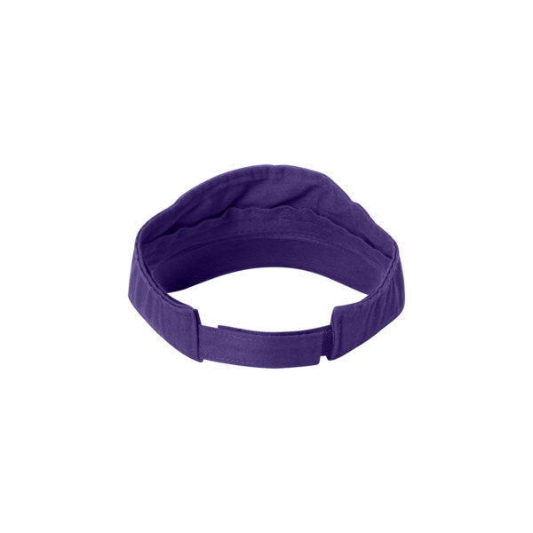 Bio-washed visor with a 2 1/4-inch crown, pre-curved visor and a... from ASI 88060 Snugz/USA Inc
