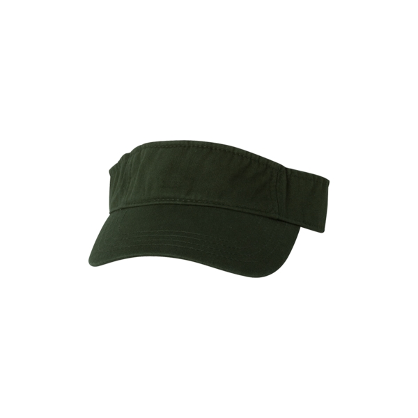 Bio-washed visor with a 2 1/4-inch crown, pre-curved visor and a... from ASI 88060 Snugz/USA Inc
