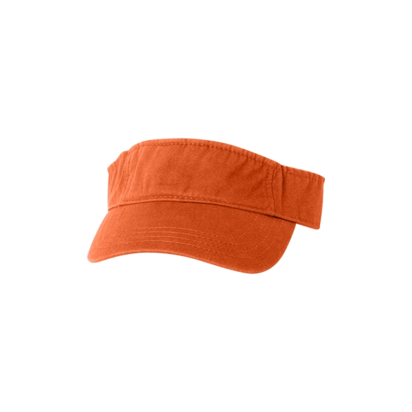Bio-washed visor with a 2 1/4-inch crown, pre-curved visor and a... from ASI 88060 Snugz/USA Inc