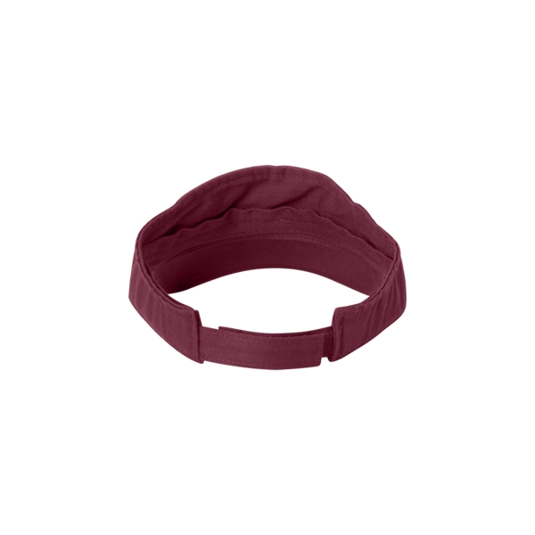 Bio-washed visor with a 2 1/4-inch crown, pre-curved visor and a... from ASI 88060 Snugz/USA Inc