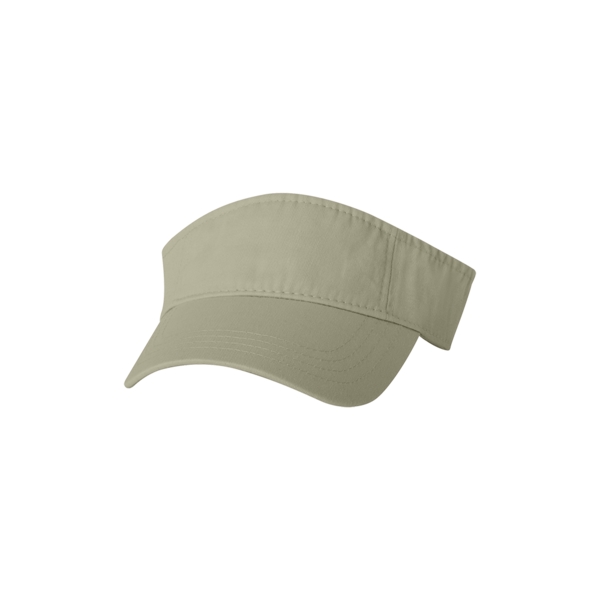 Bio-washed visor with a 2 1/4-inch crown, pre-curved visor and a... from ASI 88060 Snugz/USA Inc