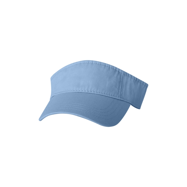 Bio-washed visor with a 2 1/4-inch crown, pre-curved visor and a... from ASI 88060 Snugz/USA Inc