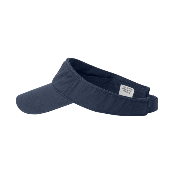 Bio-washed visor with a 2 1/4-inch crown, pre-curved visor and a... from ASI 88060 Snugz/USA Inc