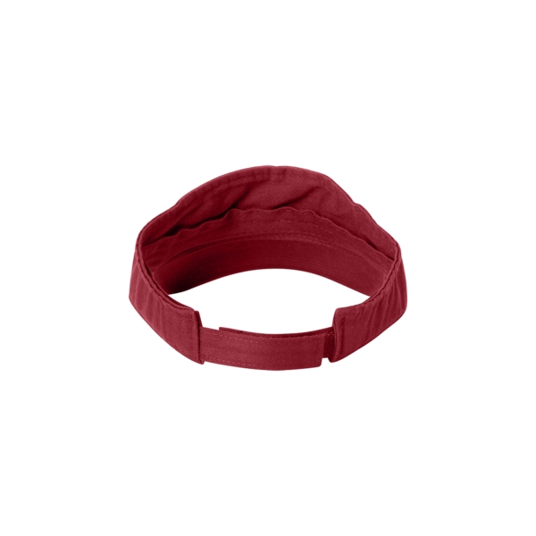 Bio-washed visor with a 2 1/4-inch crown, pre-curved visor and a... from ASI 88060 Snugz/USA Inc