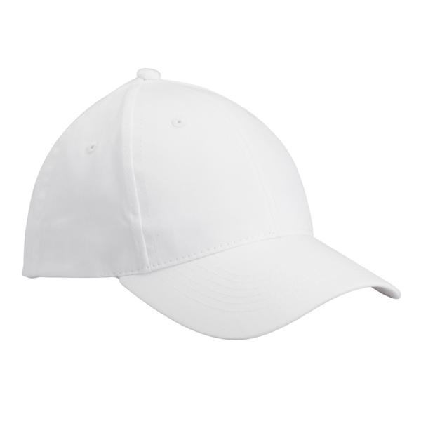 Baseball cap with sewn eyelets and a plastic tab closure.... from ASI 88060 Snugz/USA Inc
