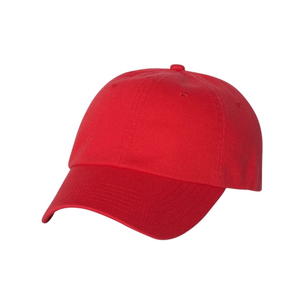Unstructured baseball cap made of 100% cotton with a low profile... from ASI 88060 Snugz/USA Inc