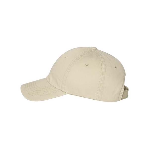 Unstructured baseball cap made of 100% cotton with a low profile... from ASI 88060 Snugz/USA Inc