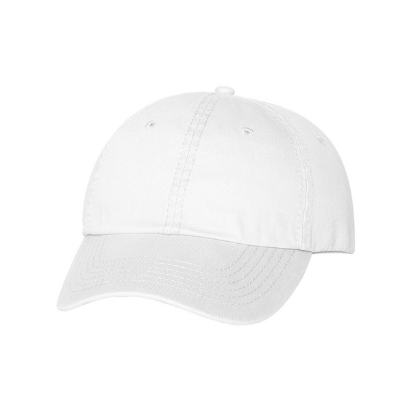 Unstructured baseball cap made of 100% cotton with a low profile... from ASI 88060 Snugz/USA Inc