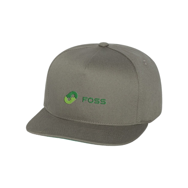 Flat bill cap with a five-panel design, a high-profile style, and... from ASI 88060 Snugz/USA Inc