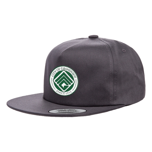 Snapback cap with an unstructured style and made of cotton and... from ASI 88060 Snugz/USA Inc