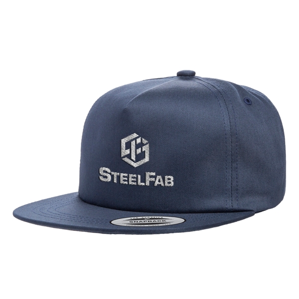 Snapback cap with an unstructured style and made of cotton and... from ASI 88060 Snugz/USA Inc