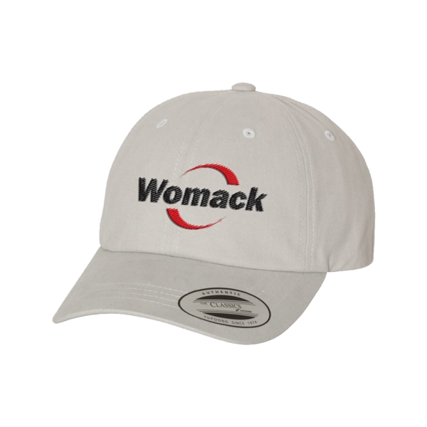 Dad cap with a buckle closure with a grommet and a... from ASI 88060 Snugz/USA Inc