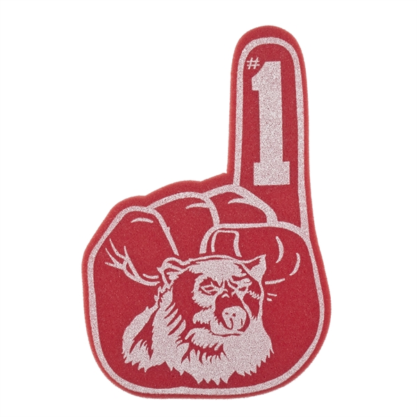 12" #1 foam finger.... from ASI 77280 Pepco Poms / Pepco Poms