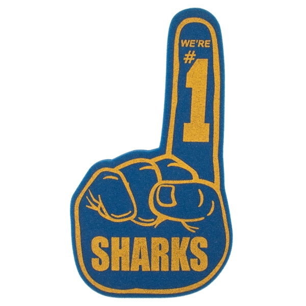 14" Number One foam finger.... from ASI 77280 Pepco Poms / Pepco Poms